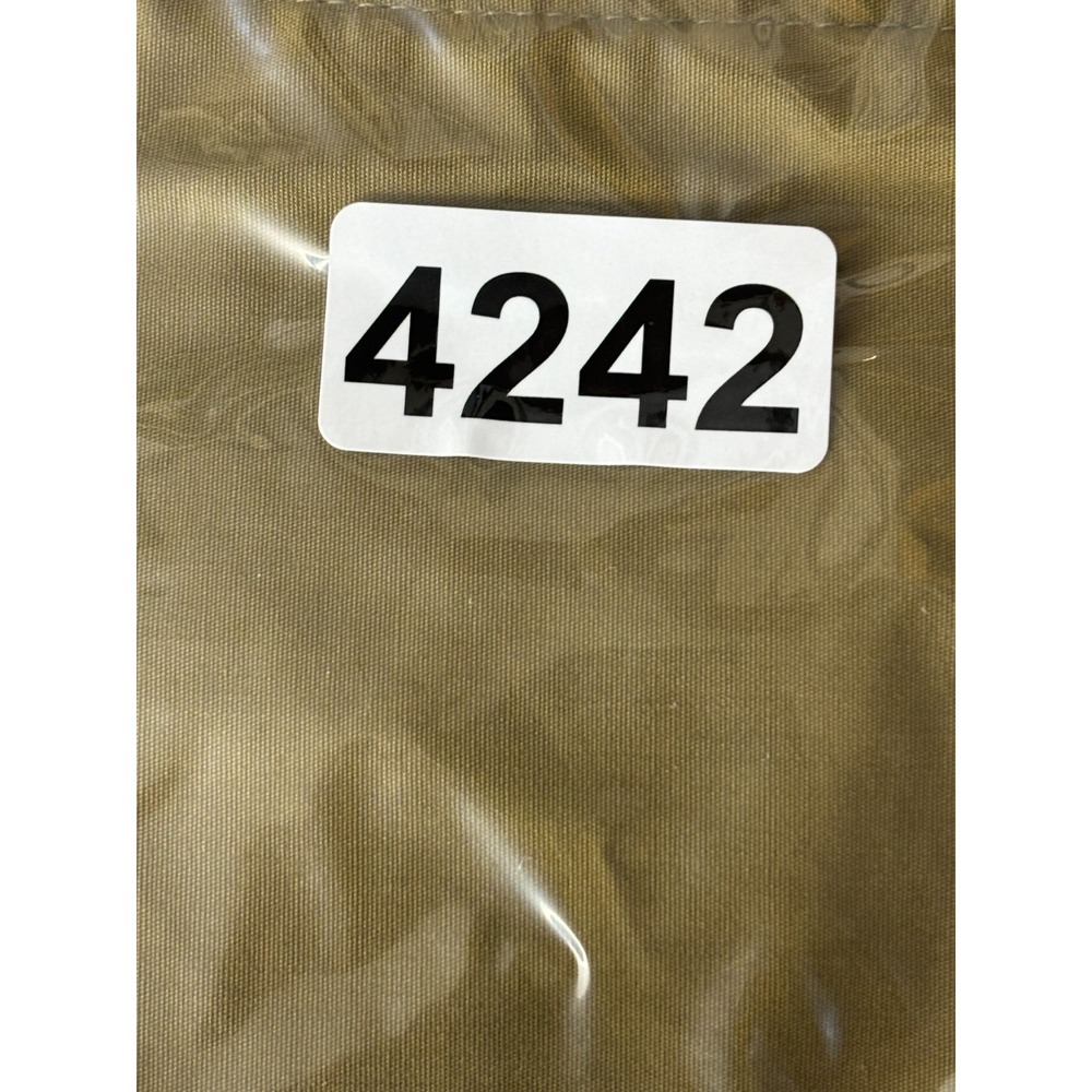 Ideal Zip Front Fishing Vest Mens Olive Drab Green Utility Pockets Large Vintage - Picture 7 of 7